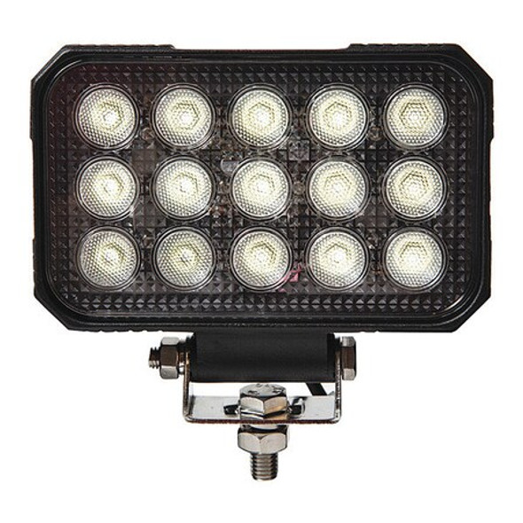 Buyers Products 6 Inch Ultra Bright Rectangular LED Clear Flood Light 1492196