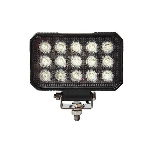 Buyers Products 6 Inch Ultra Bright Rectangular LED Clear Flood Light 1492196