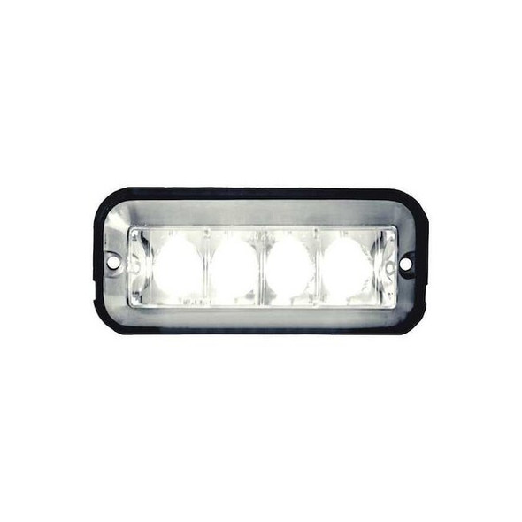 Buyers Products Strobe Light,Clear LED,Rectangulr,4.875" 8891006