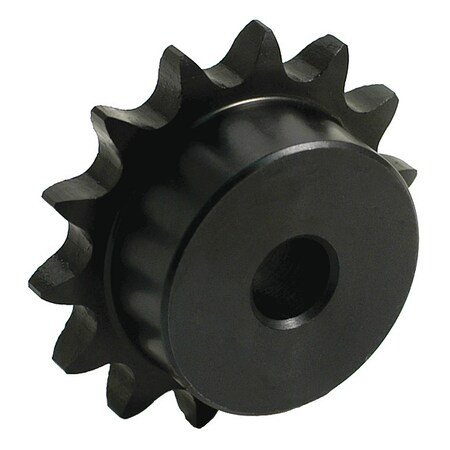 Roller Chain Sprocket, Stock Plain Bore, 25 Chain Size, 23 # of Teeth
