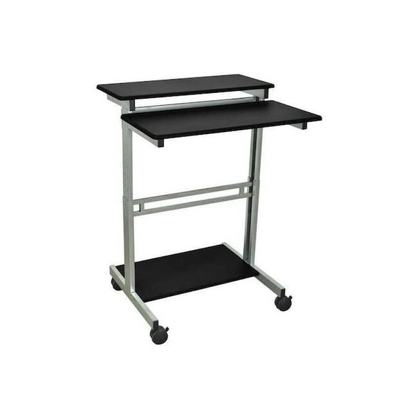 Luxor 31.5" Adjustable Stand Up Workstation - Black STANDUP-31.5-B