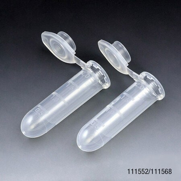 Globe Scientific Microcentrifuge Tube,2mL,Pp,PK1000 111568 Globe Scientific Microcentrifuge Tube,2mL,Pp,PK1000 111568