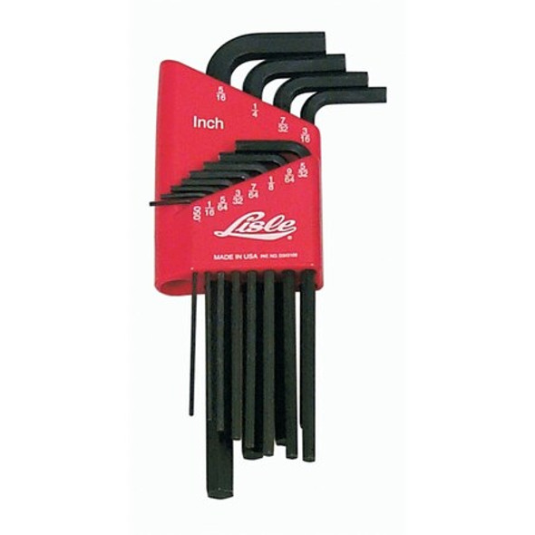 Lisle SAE Long Arm Hex Key Set,12Pc 42500