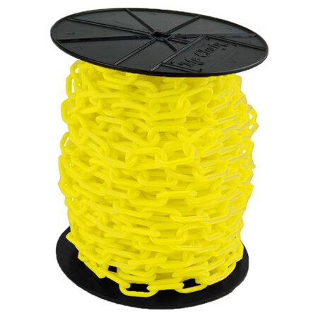 Mr. Chain Yellow Plastic Chain 1"(#4,25 mm)x250 10102