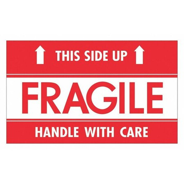 Tape Logic Label,Fragile This Side UpHWC,3x5" SCL521 Tape Logic Label,Fragile This Side UpHWC,3x5" SCL521