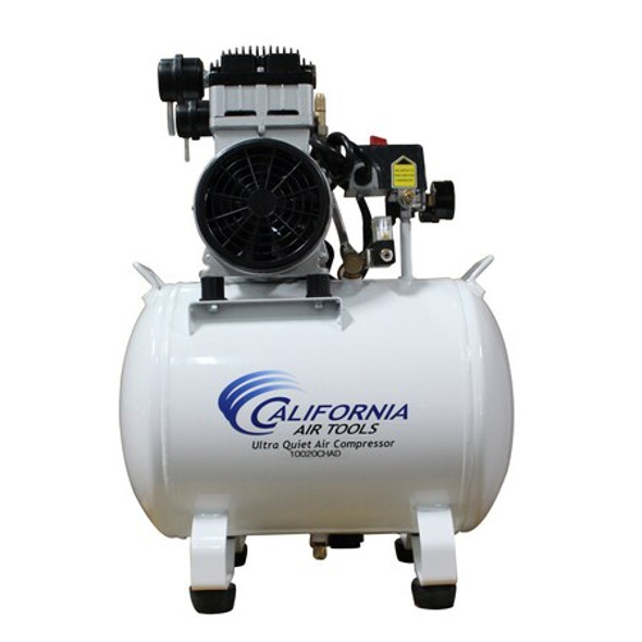 California Air Tools Ultra Quiet Oil-Free Hrzntl Air Compress CAT-10020CHAD