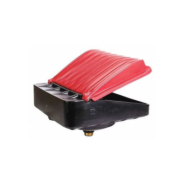 Pig Funnel,Red,10" H,Polyethylene,22" L DRM166-rd