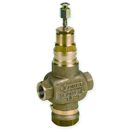 Honeywell Two-Way Globe Valve,1 In NPT,11.7Cv V5011N1065