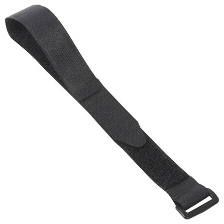 Velcro Brand Cinch Straps,1x18",Black,PK25, 18", 1" W, Black, 25 PK VEL185