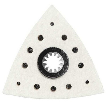 Fein Oscillating Polishing Pads,3-1/8In,PK2 63806140220