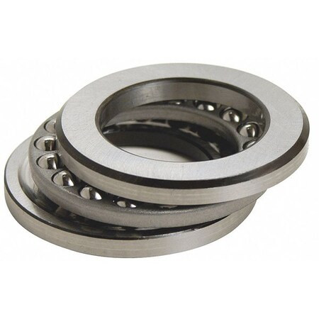 Mtk Thrust Ball Bearing,17mm Bore,35mm 51203