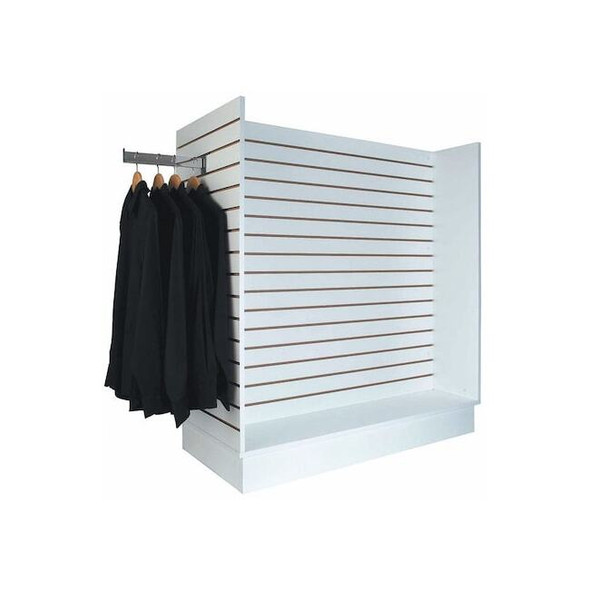 Econoco Slatwall Merchandiser,Matte,White WDSWH48WH