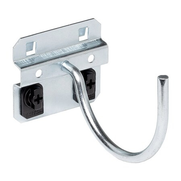 Triton Products 3-3/4 In. Curved Steel Pegboard Hook for LocBoard, PK5 55230