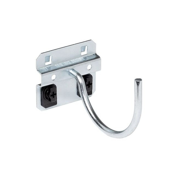 Triton Products 3-3/4 In. Curved Steel Pegboard Hook for LocBoard, PK5 55230
