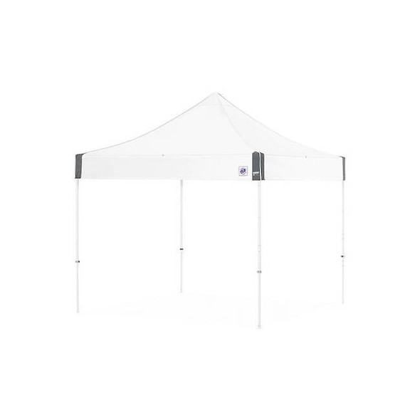 E-Z Up Eclipse Steel Shelter,10x10 Ft.,White Fr EC3STL10KFWHTWH