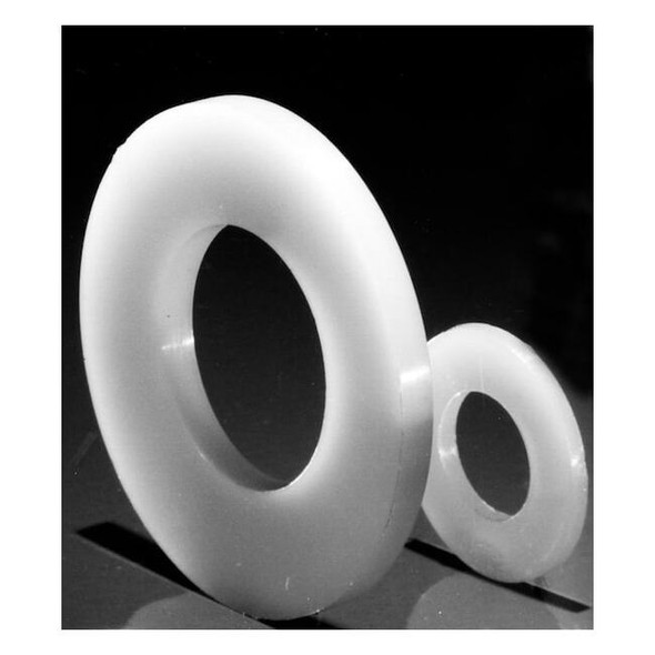 Bunting Bearings Nylon Thrust Washer,1/2x1/16" L,PK10 NT081201
