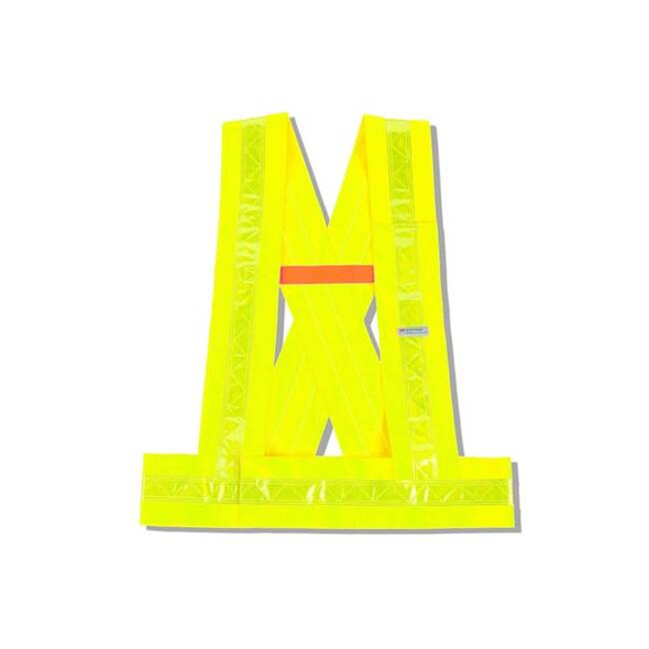Ergodyne Break Away Sash, Polyester, Lime, XL 8140BA