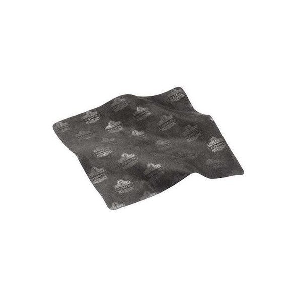 Ergodyne Microfiber Cleaning Cloth,Black,PK12 3216
