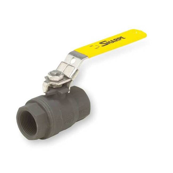 Sharpe Valves Manual 2-Way Ball Valve,NPT,Carbon Steel 4353010440
