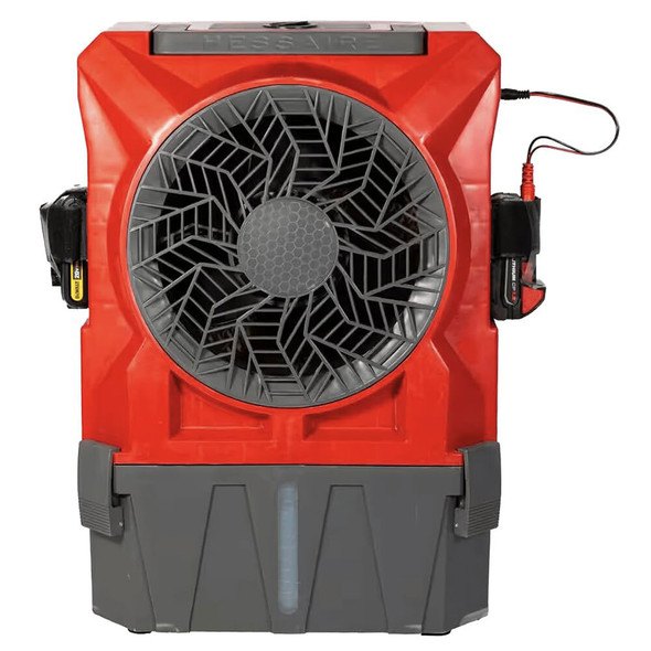 Hessaire Crdls 18-20V Batt Powerd 900CFM Port Evap Coolr (Batt not incl) DC Vari.Spd Hi Vel Cool Fan DC18