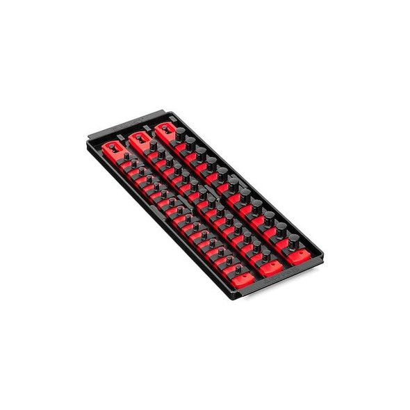 Ernst Manufacturing SocketTray,Red,Plastic,147/8in,1PK 8490