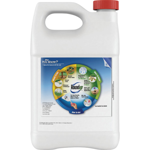 Roundup 1 Gal. Exclusive Formula Concentrate Weed & Grass Killer