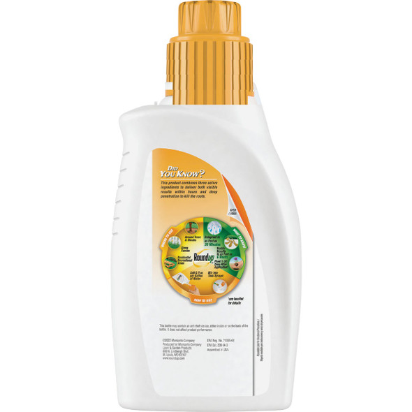 Roundup 32 Oz. Exclusive Formula Concentrate Poison Ivy Plus Tough Brush Killer 5378206 750972