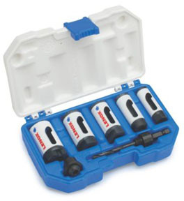 7 Pc. Automotive Speed Slot Hole Saw Kit 500A