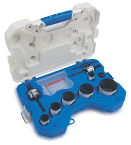 10 Pc. Electrician's Speed Slot Hole Saw Kit 600L