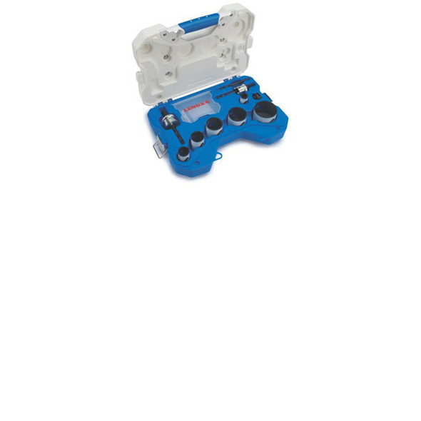 10 Pc. Electrician's Speed Slot Hole Saw Kit 600L