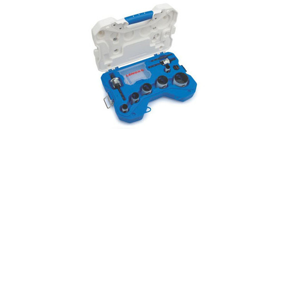 9 Pc. Plumber's SPEED SLOT Hole Saw Kit 600P