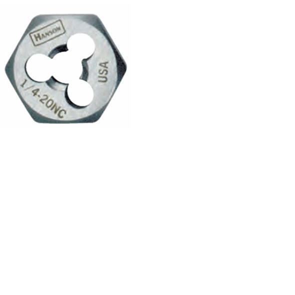 1-3/8" - 12 NF Right-hand Re-threading Hexagon Fractional Die, Bulk 7273