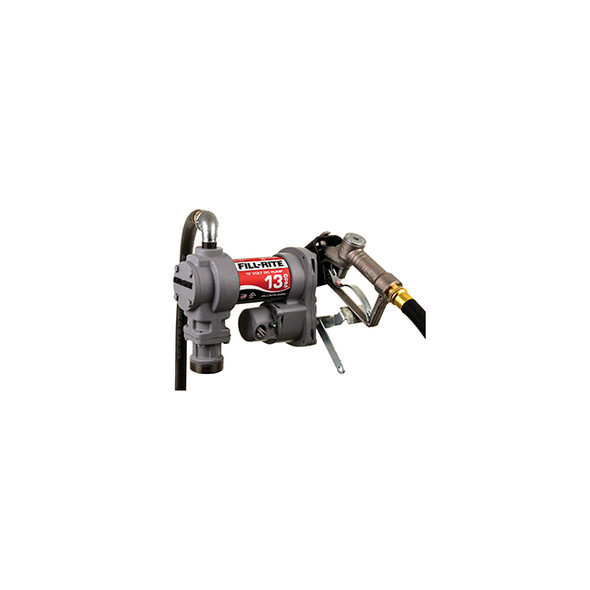 12 Volt DC 13 GPM (49 LPM) Pump with Hose and Manual Nozzle SD1202H