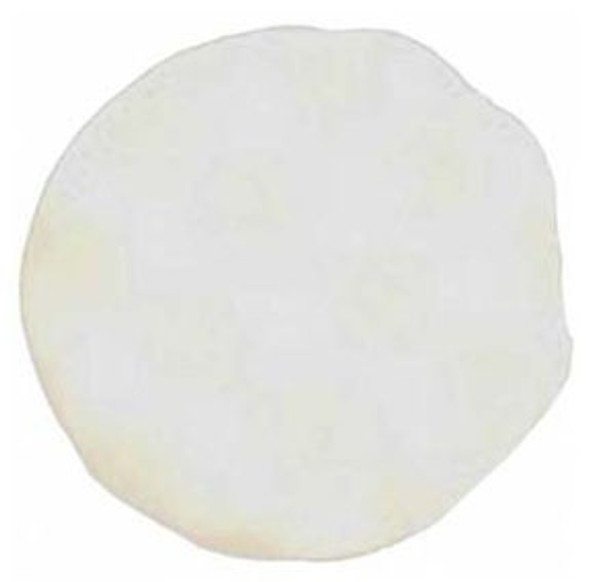 3" Hook-And-Loop Waffle Pad White- 6Pk. 03F-MEDFM-6