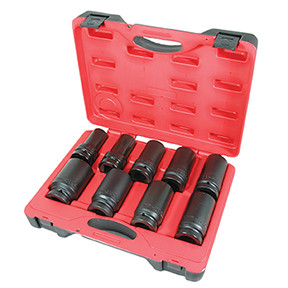 1" 9 PC DEEP IMPACT SOCKET SET 24MM-46MM 55900