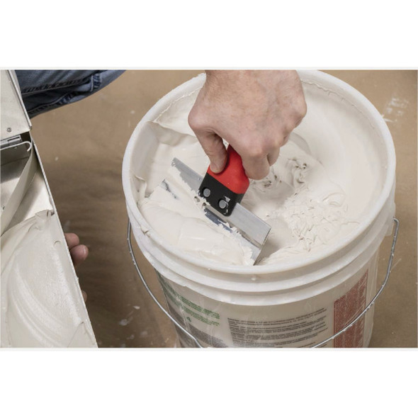 Marshalltown Wal-Board Tools Stainless Steel Bucket Scoop with Tuff-Grip Handle 40012 314236
