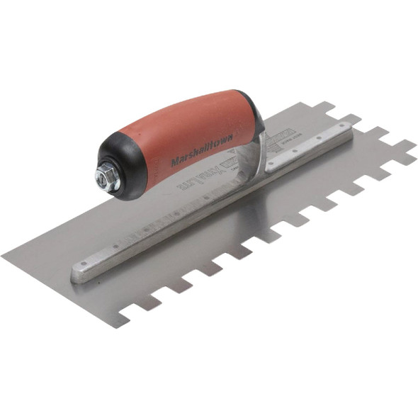 Marshalltown 11 In. L 1-2 In. Square Notched Drywall Trowel 15804 343553
