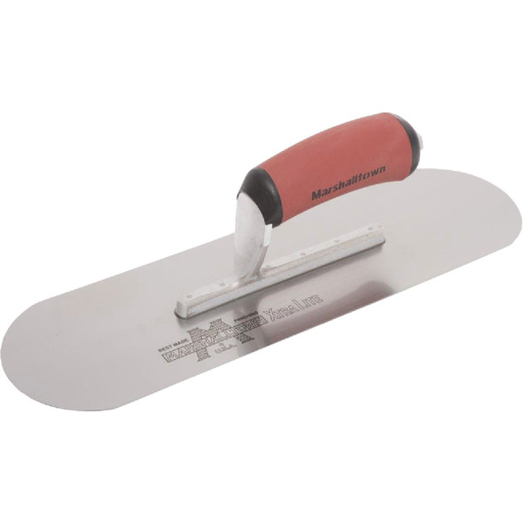 Marshalltown 4 In. x 14 In. Pool Trowel with Curved DuraSoft Handle 13113