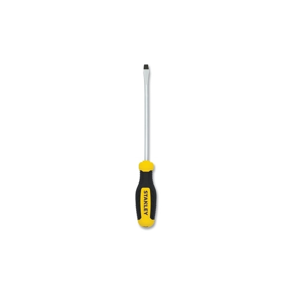 Slotted Screwdriver, 1/4 in Tip Size, 6 in Shank Length