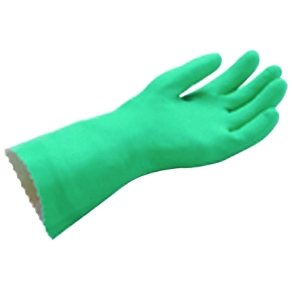 Stansolv® AK-22 Gloves, Cuff, Knit Lined, Size 10, Green Stansolv® AK-22 Gloves, Cuff, Knit Lined, Size 10, Green