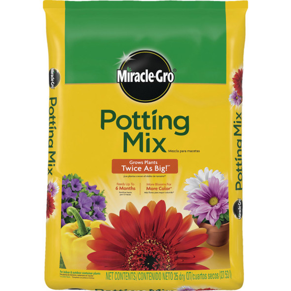 Miracle-Gro 25 Qt. Container Plant Potting Mix 72781431