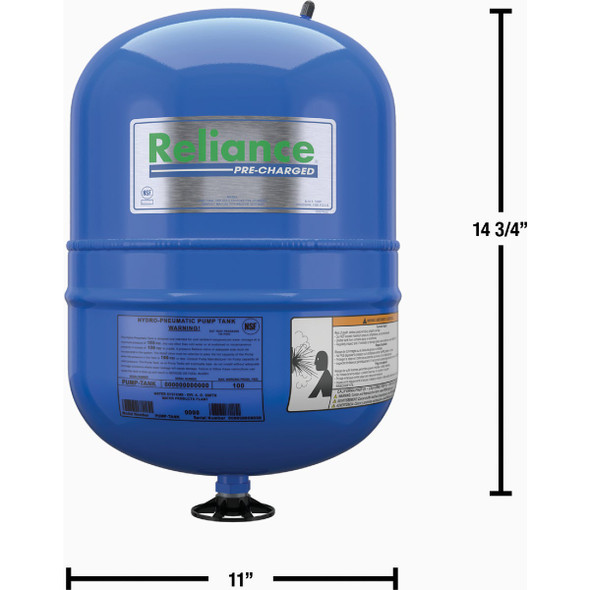 Reliance 5 Gal. Inline Pressure Pump Tank PMDI-5 462694