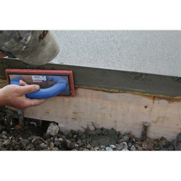 Marshalltown Coarse 4 In. x 9 In. x 5/8 In. Rubber Float