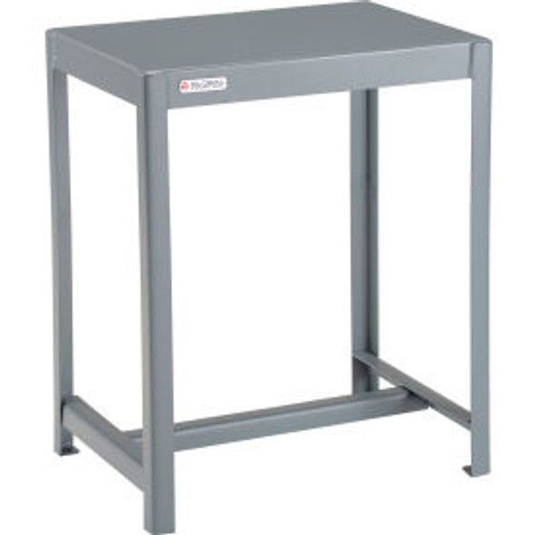 Global Industrial Standard Machine Table 14 Gauge Welded Top 24""W x 18""D x 30"