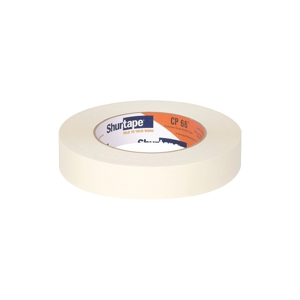 CP 66® Contractor Grade High Adhesion Masking Tape, 24 mm W, 60 yd L roll, Natural