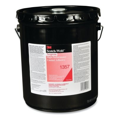 Neoprene High Performance Contact Adhesive 1357, 5 gal, Gray