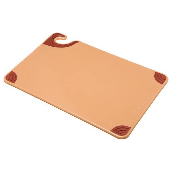 San Jamar Cutting Board,12x18 in,Brown CBG121812BR San Jamar Cutting Board,12x18 in,Brown CBG121812BR