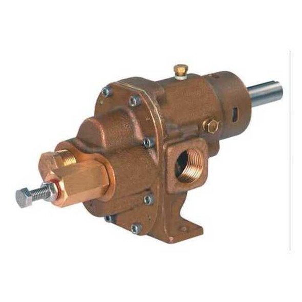 Dayton RotryGearPmpHead,Brz,3/8"InletDia,125psi 4KHF3