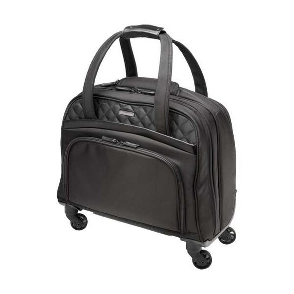 Kensington Rolling Laptop Case,Black,17 1/2" H K60380WW