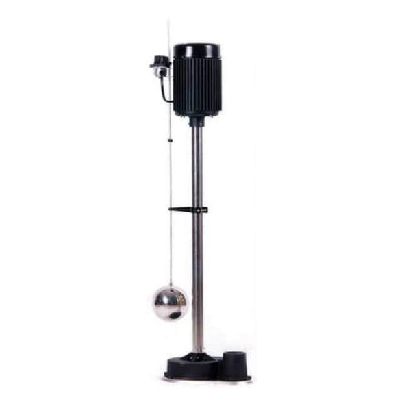 Dayton Pedestal Sump Pump, 8 ft, 43 in, 120V AC 5URJ5
